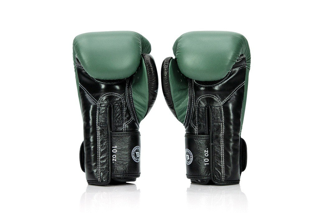 Fairtex x Booster FXB BG V2 Boxing Gloves – Green / Black