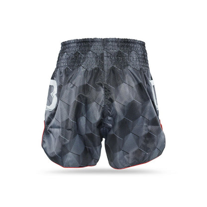 Fairtex x Booster TBT Muay Thai Shorts – Stealth Grey