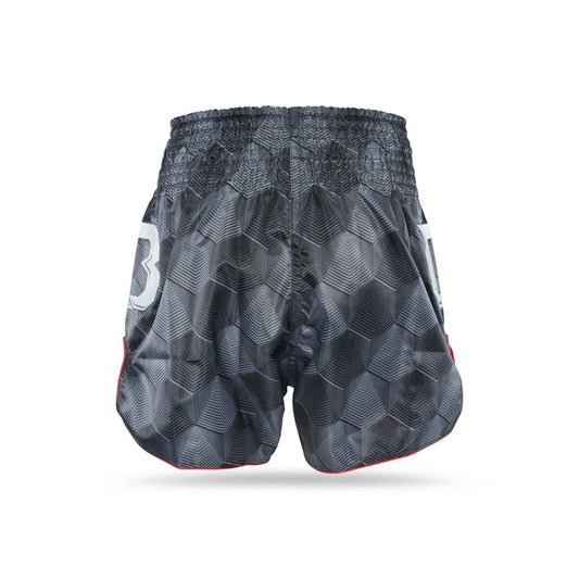 Short Muay Thaï Fairtex x Booster TBT – Stealth Grey