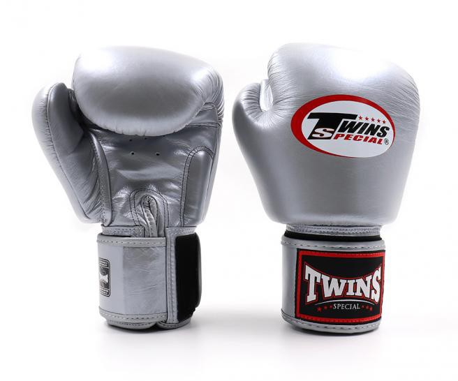 Twins BGVL-3 Boxing Gloves – Silver