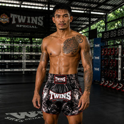 Twins TTBL Muay Thai Shorts – Kabuki