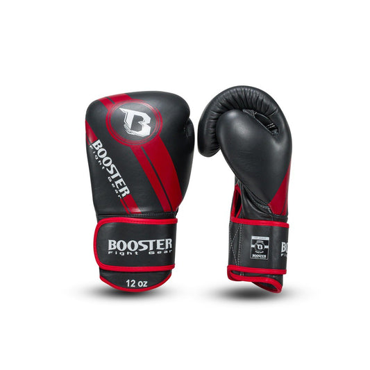 Gants de boxe Booster BGL 1 V3 – Black / Red Foil