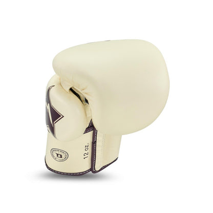 Fairtex x Booster BG V2 Boxing Gloves – Cream