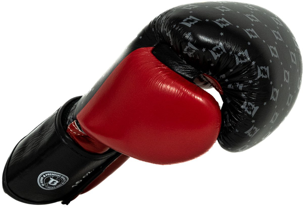 Gants de boxe Fairtex x Booster BG – Star Black/Wine Red