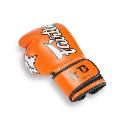 Fairtex x Booster BG V2 Boxing Gloves – Orange