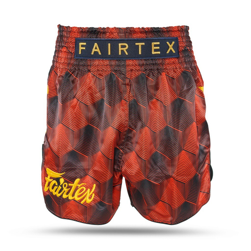 Short Muay Thaï Fairtex x Booster TBT – Stealth Red