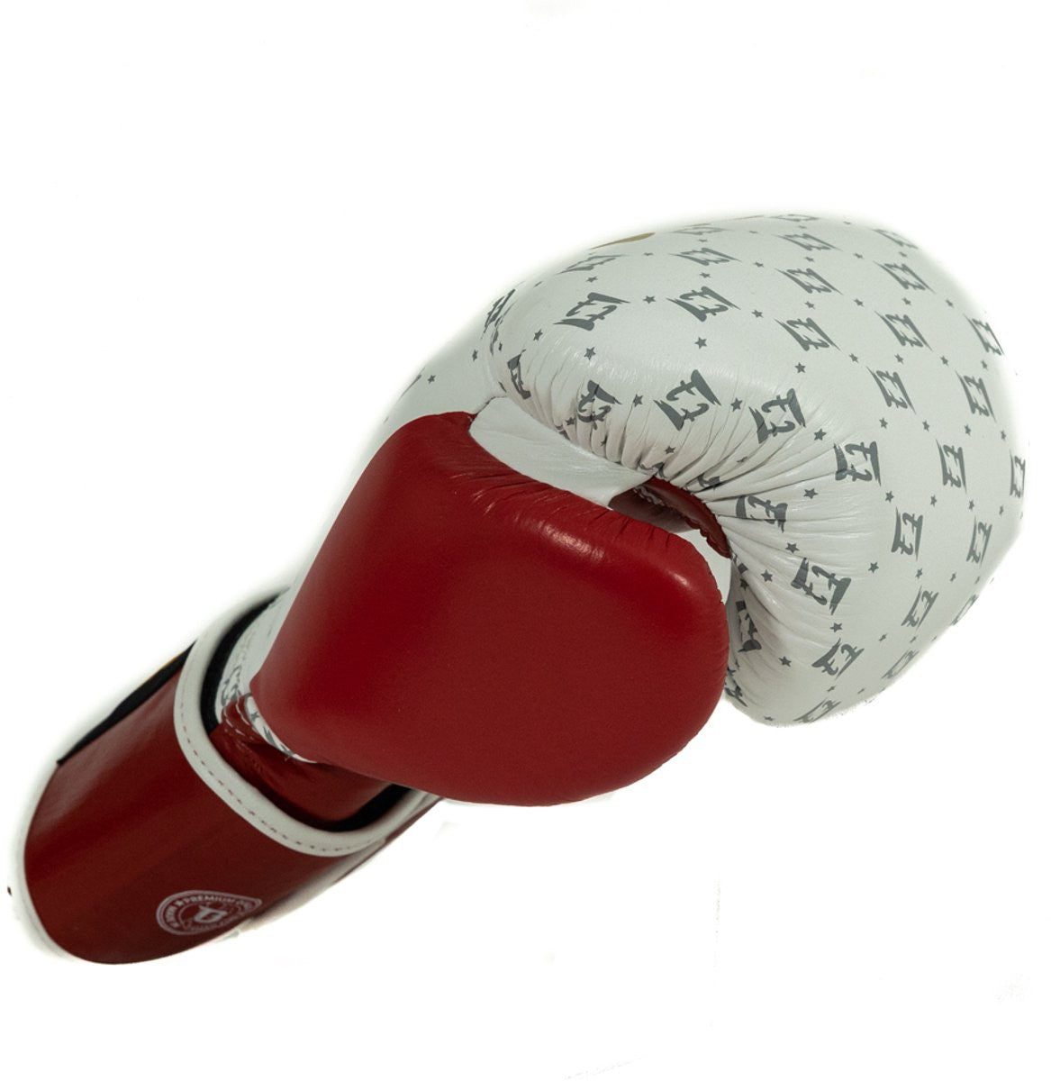 Fairtex x Booster BG Boxing Gloves – Star White/Wine Red