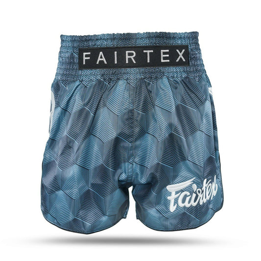 Short Muay Thaï Fairtex x Booster TBT – Stealth Blue