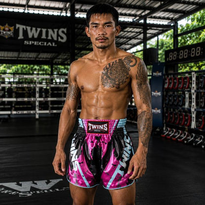 Twins TTBL Muay Thai Shorts – Candy Pink